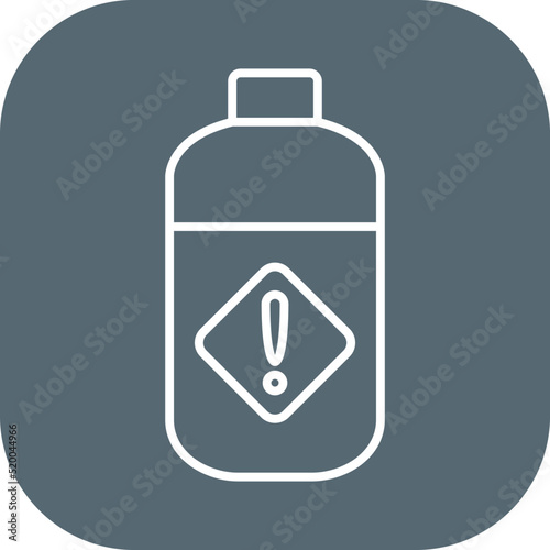 Pesticide Bottle Icon