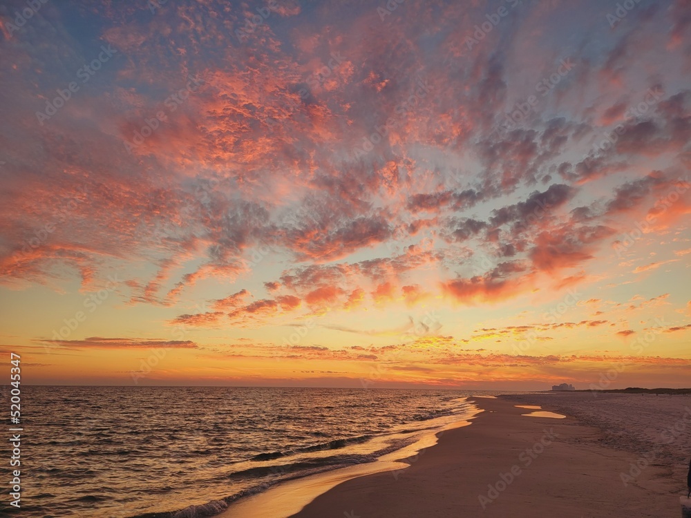 Obraz premium sunset on the beach