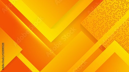 Modern orange and yellow gradient abstract background. Design for poster  template on web  backdrop  banner  brochure  website  flyer  landing page  presentation  certificate  and webinar