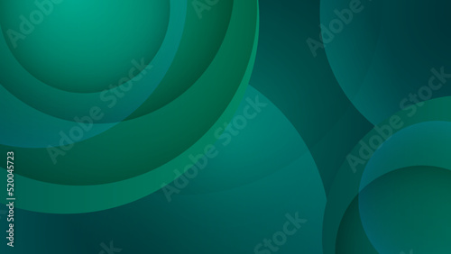 Fototapeta Naklejka Na Ścianę i Meble -  Modern dark green abstract geometric background wallpaper design. Design for poster, template on web, backdrop, banner, brochure, website, flyer, landing page, presentation, certificate, and webinar