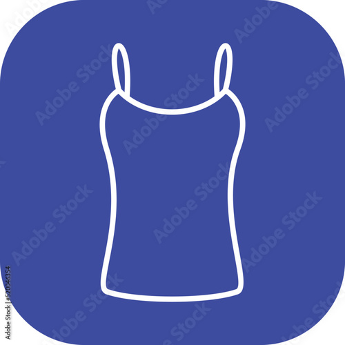 Ladies Vest Icon