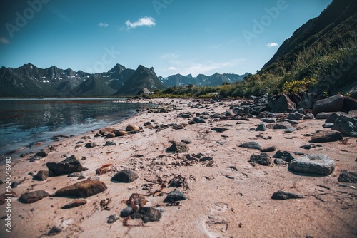 Views from around the Lofoten Islands in Norway photo