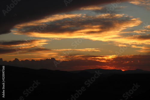 sunset in the raw