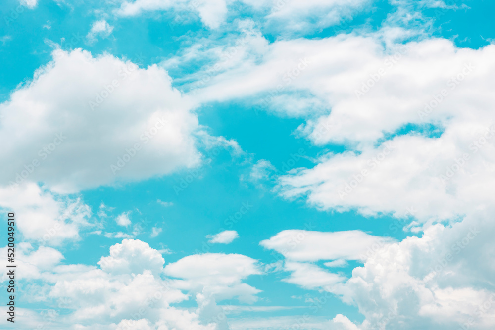 Blue sky with white cloud Blue sky with white cloud