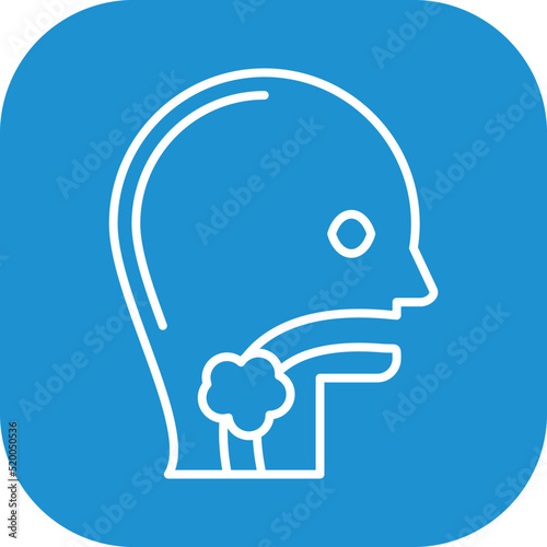 Throat Cancer Icon