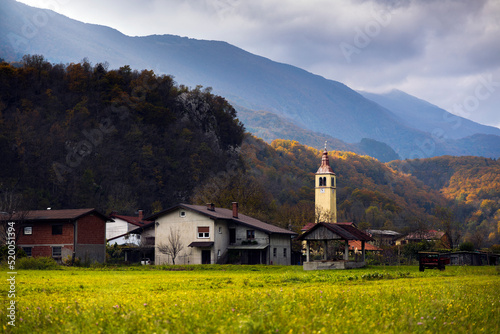 Town of Trnovo ob Soci - Soca Valley Slovenia