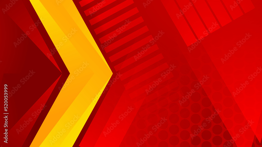 Abstract red and yellow background. Design for poster, template on web, backdrop, banner, brochure, website, flyer, landing page, presentation, certificate, and webinar Abstract red and yellow background. Design for poster, template on web, backdrop, banner, brochure, website, flyer, landing page, presentation, certificate, and webinar