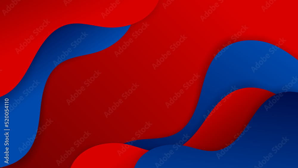 Abstract blue and red background Abstract blue and red background