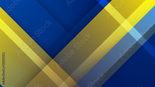 Abstract blue and yellow background. Design for poster, template on web, backdrop, banner, brochure, website, flyer, landing page, presentation, certificate, and webinar