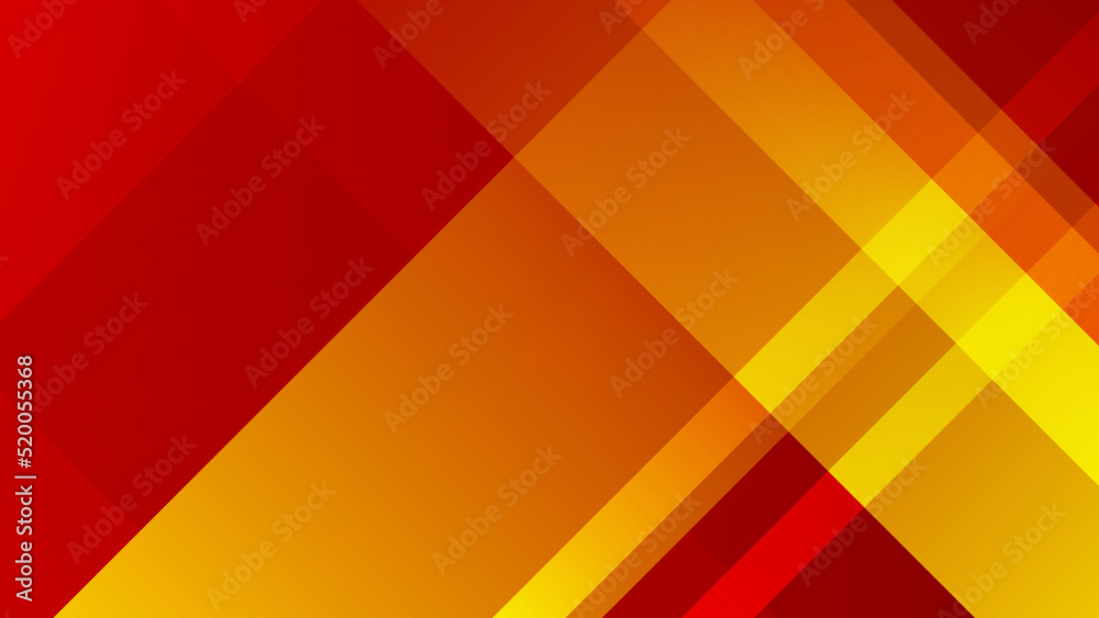 Abstract red and yellow background. Design for poster, template on web ...