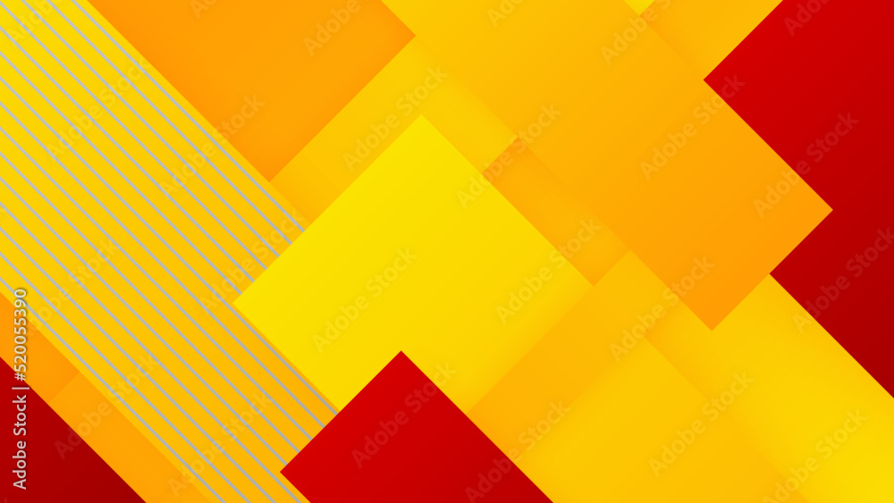 Abstract red and yellow background. Design for poster, template on web, backdrop, banner, brochure, website, flyer, landing page, presentation, certificate, and webinar Abstract red and yellow background. Design for poster, template on web, backdrop, banner, brochure, website, flyer, landing page, presentation, certificate, and webinar