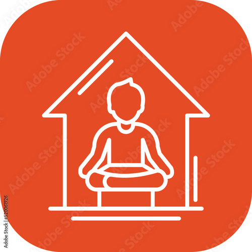 Yoga At home Icon