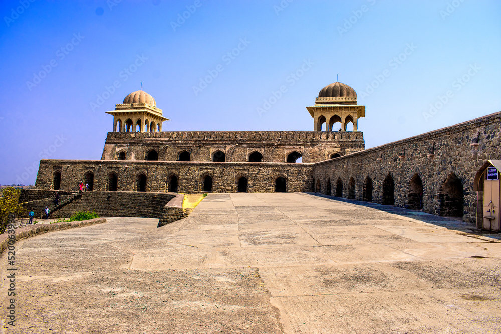 The Rani Rupamati Fort constructed by the prince Baaz Bahadur, have Afghan architectural style. Romantic and historic tourist place situated at Mandu, Dhaar district of Madhya Pradesh, India