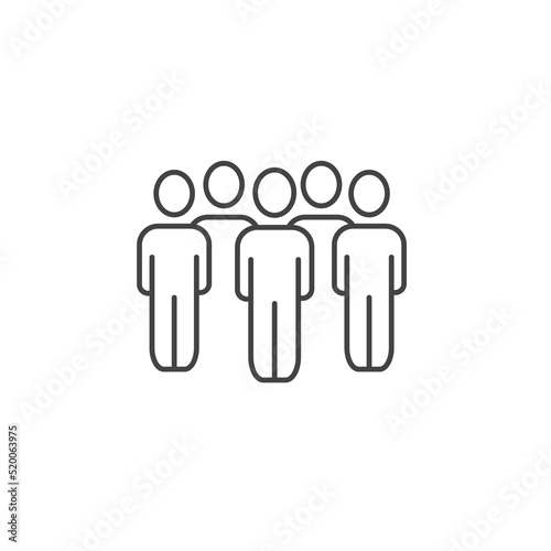 work group Team icons  symbol vector elements for infographic web