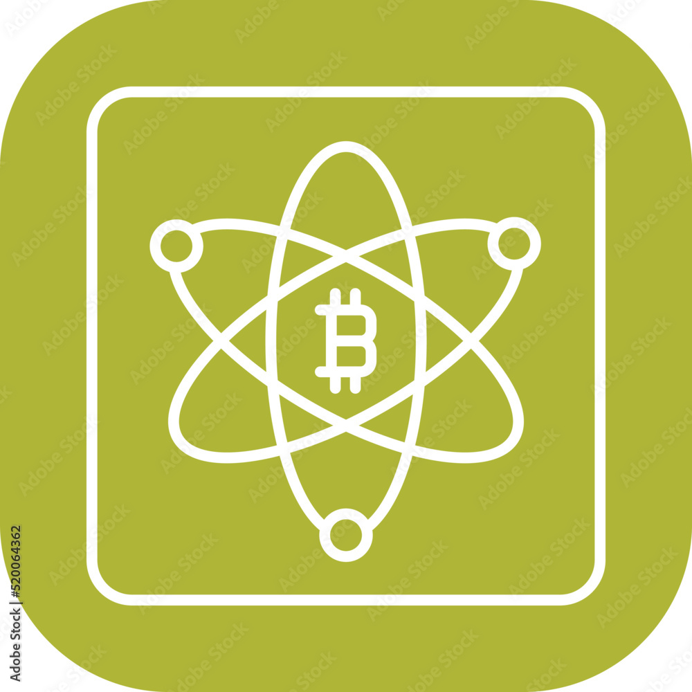Bitcoin Science Icon Bitcoin Science Icon