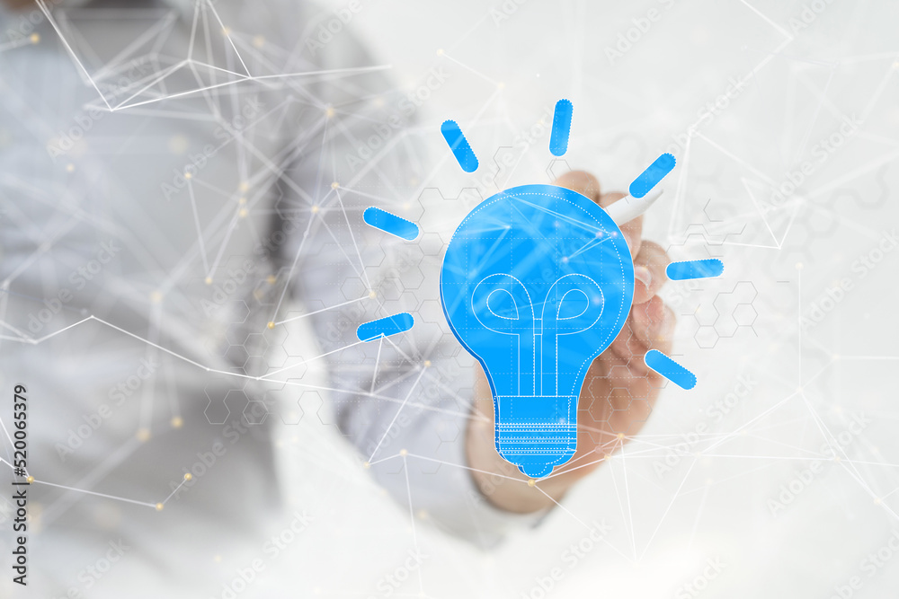 Neural network 3D illustration. Big data and cybersecurity Neural network 3D illustration. Big data and cybersecurity