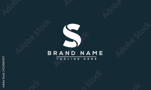 Logo design letter S . Elegant modern. Vector template. photo