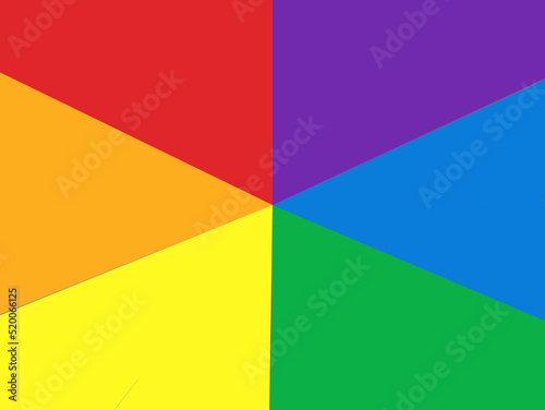 LGBT coloured pattern