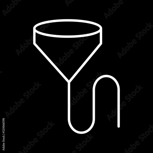 Unique Beer Bong Vector Icon
