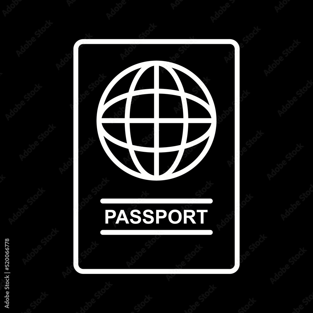 Passport Vector Icon Passport Vector Icon