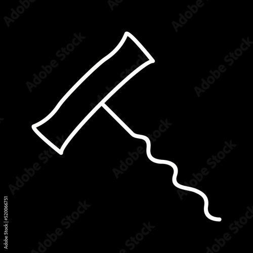 Unique Corkscrew Vector Icon