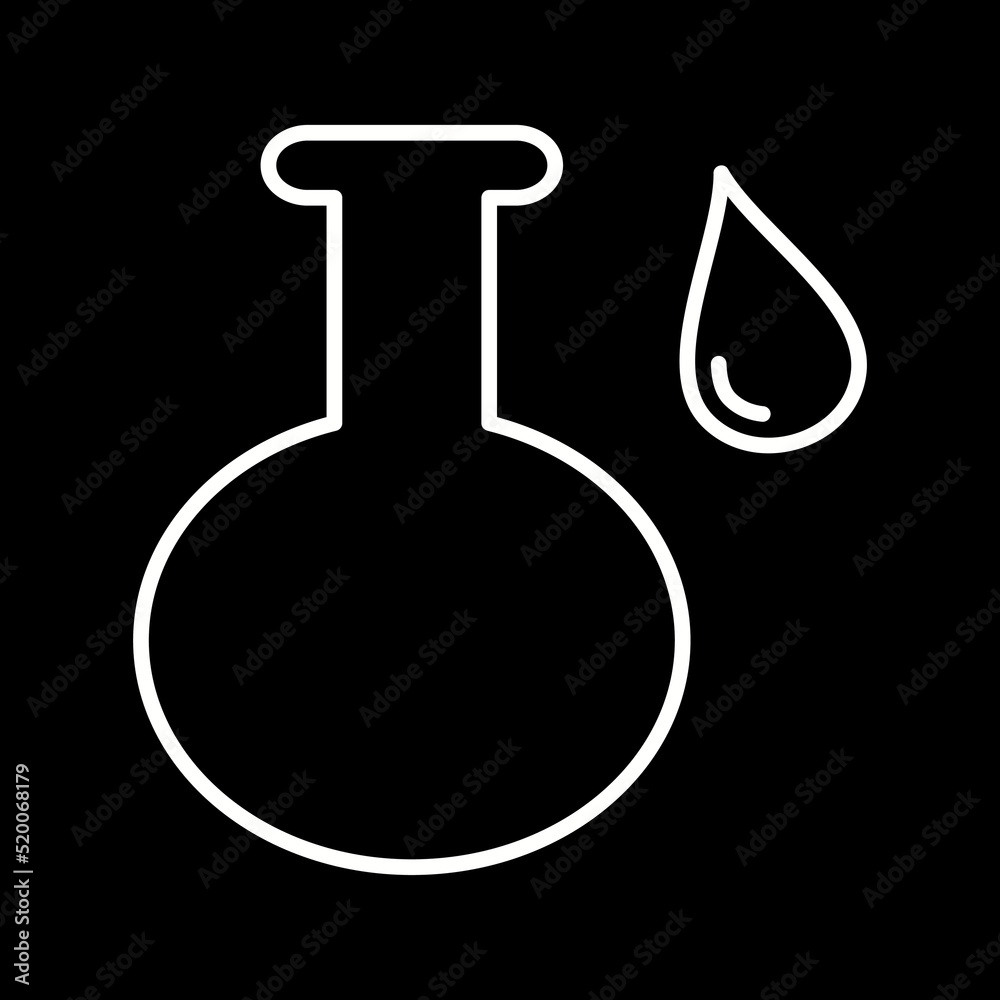 Acidic Liquid Vector Icon Acidic Liquid Vector Icon