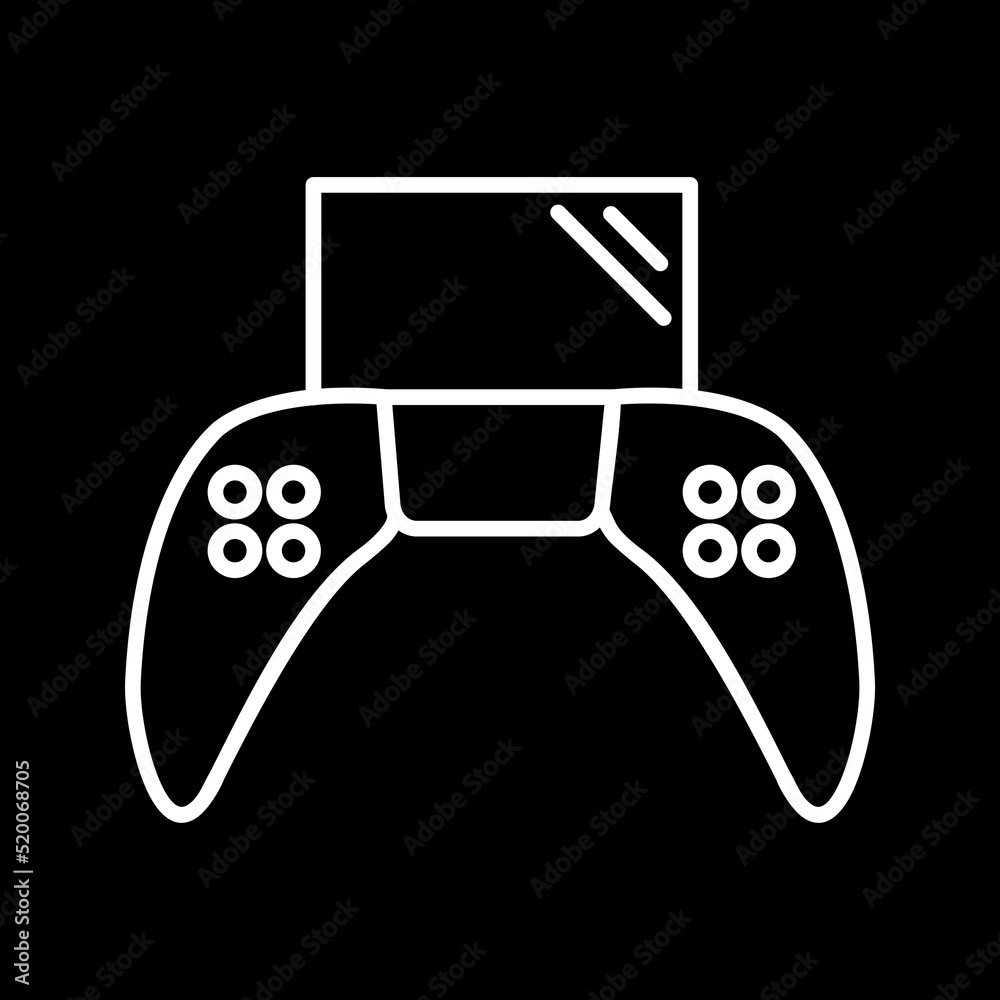 Unique Play Station Vector Icon Unique Play Station Vector Icon