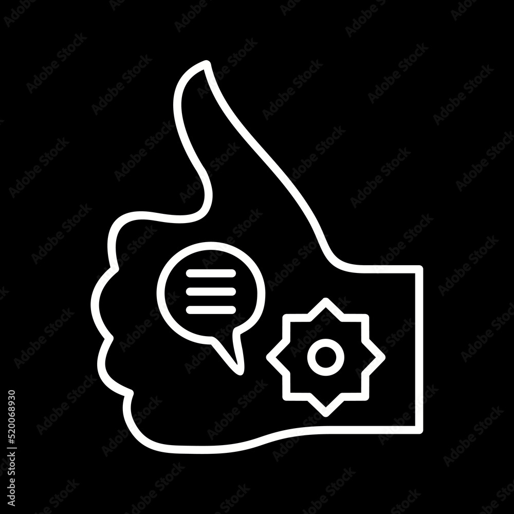 Unique Like Marketing Vector Icon Unique Like Marketing Vector Icon