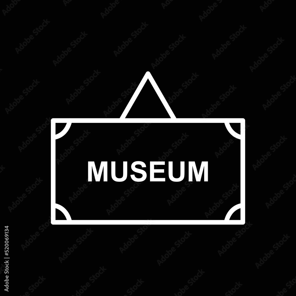 Museum Tag Icon