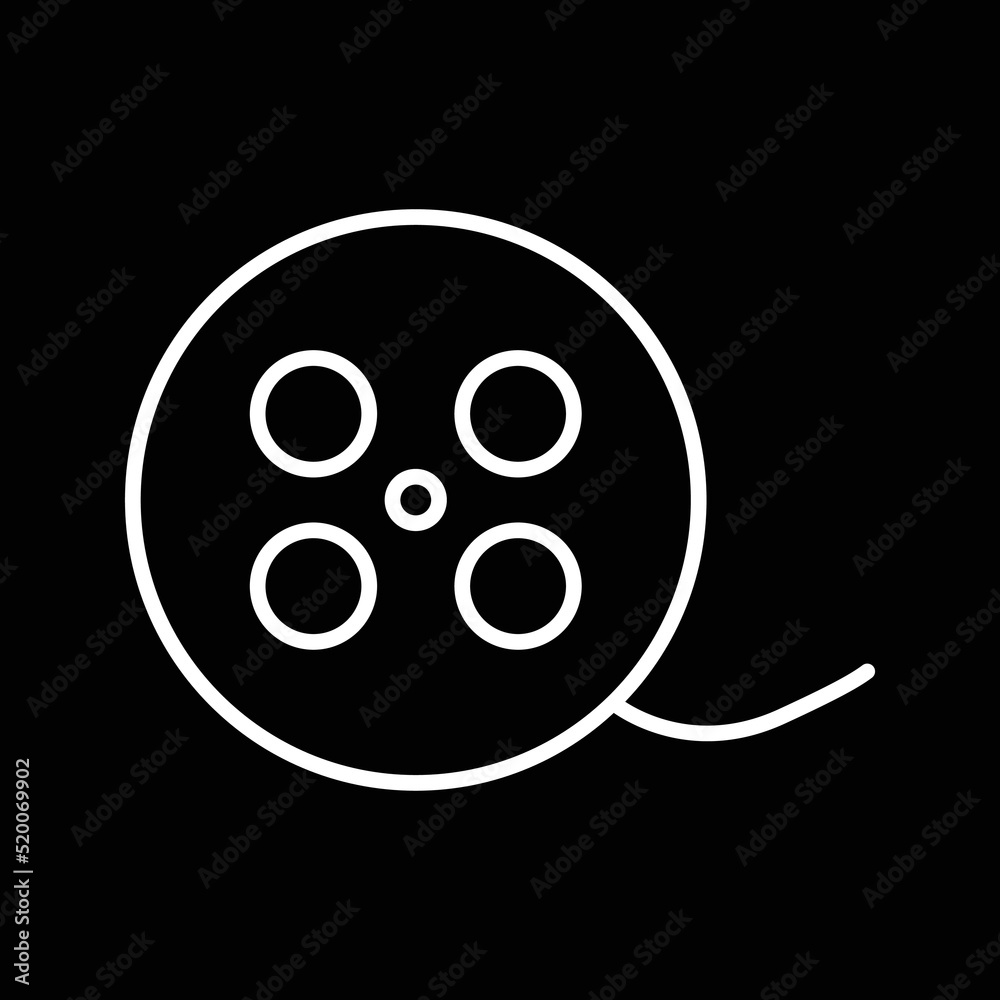 Fototapeta premium Reel Icon