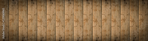 Old brown rustic light bright wooden texture - wood background panorama banner long..
