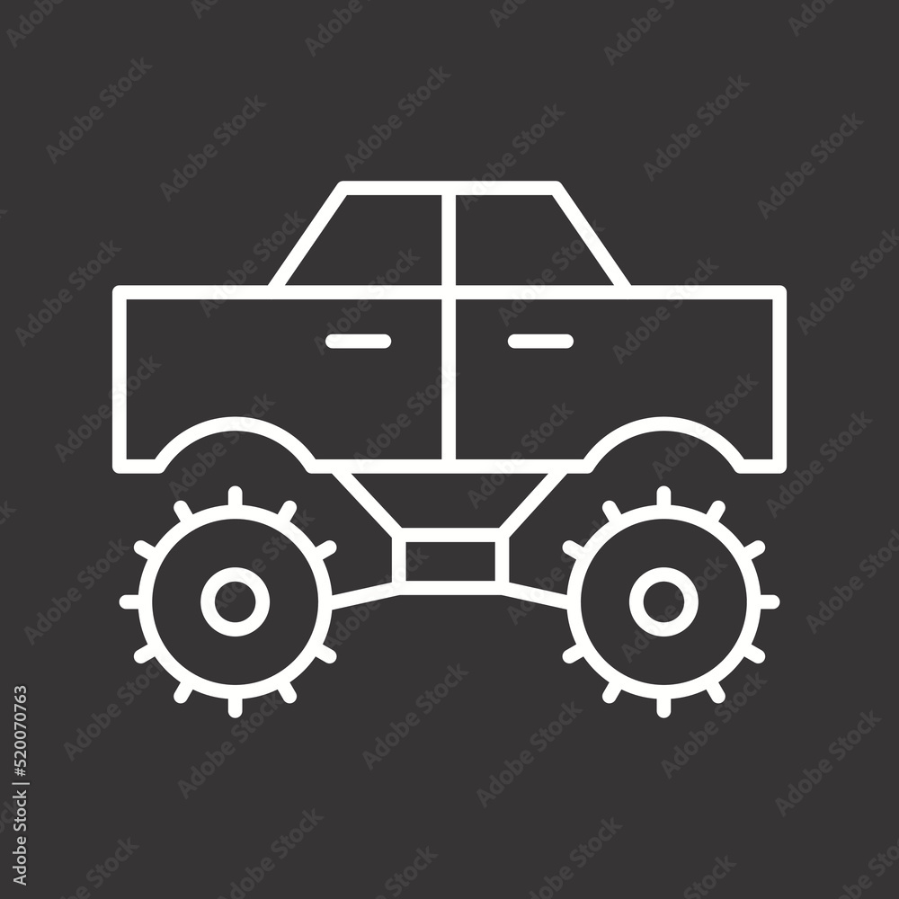 Monster Truck Icon Monster Truck Icon