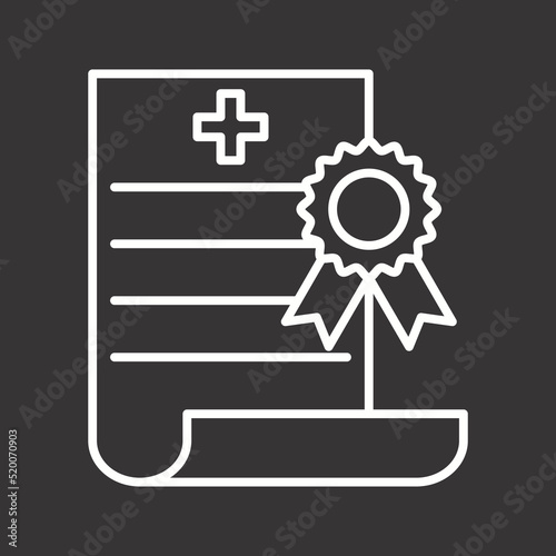 death Certificate Icon photo