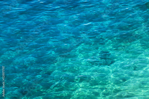 Adriatic sea background in Croatia 