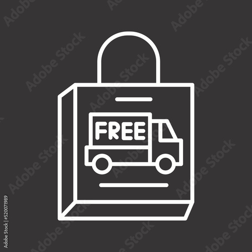 Free Home Delivery Icon