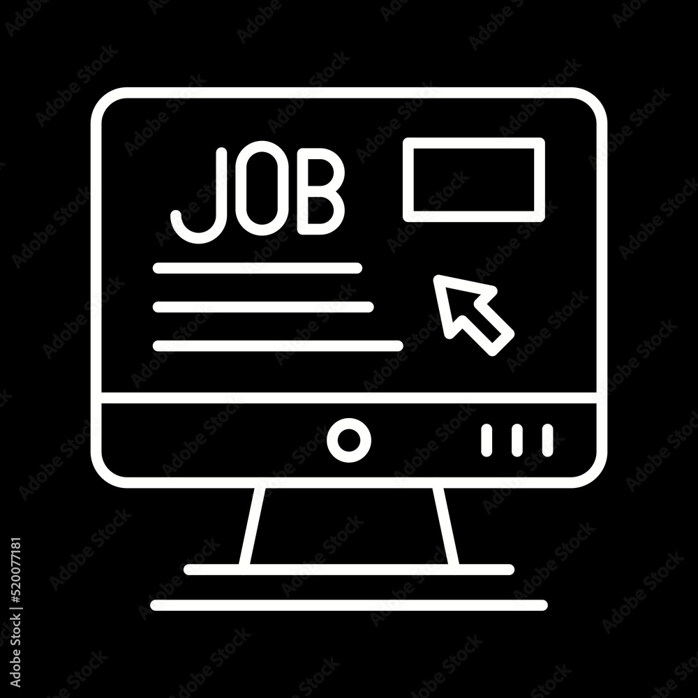 Online Job Icon