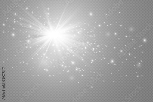 abstract background with stars