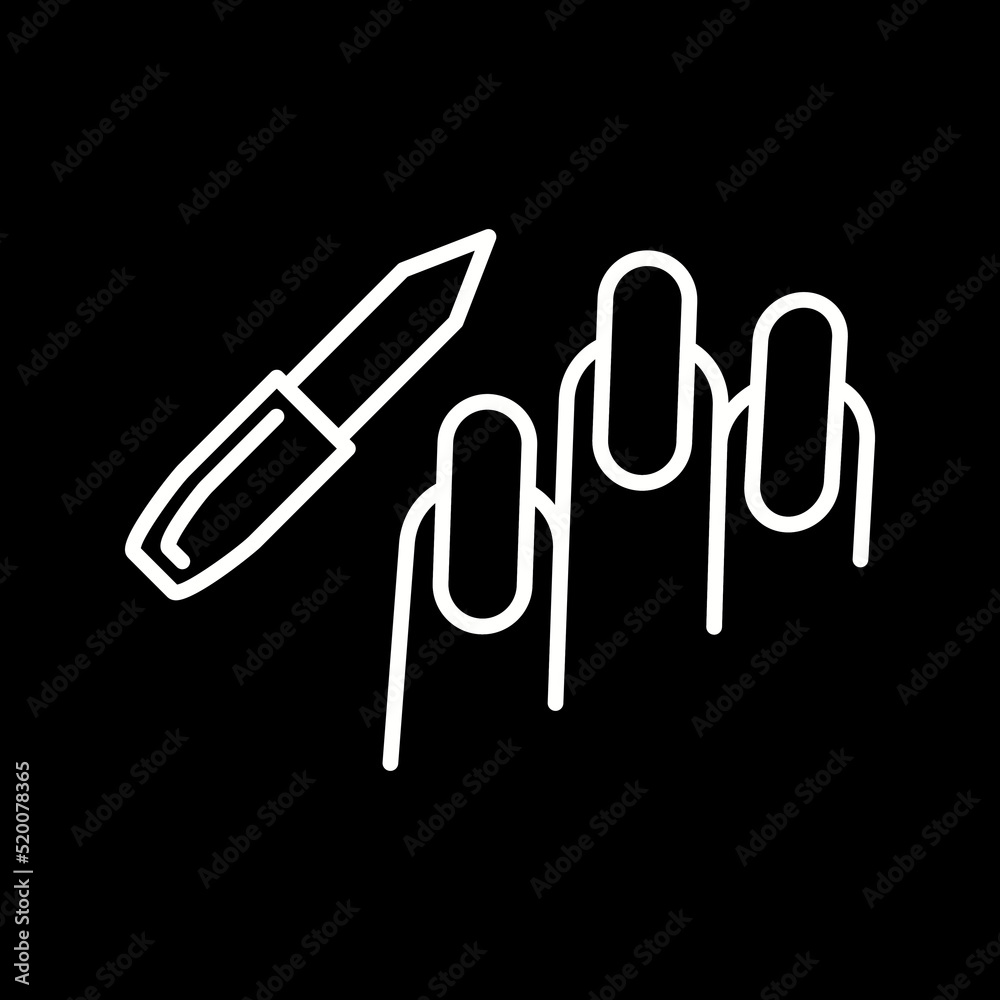 Obraz premium Manicure Icon