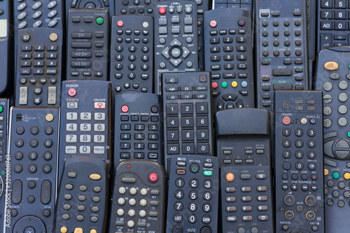Old and dirty remote controls