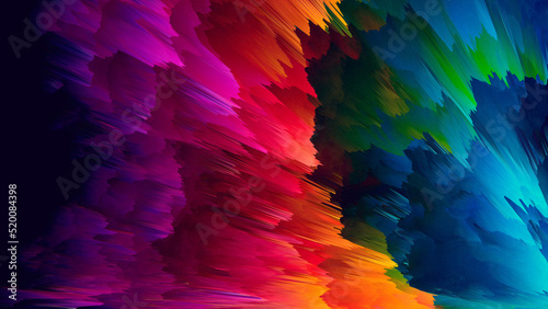 3d abstract colorful backgr...