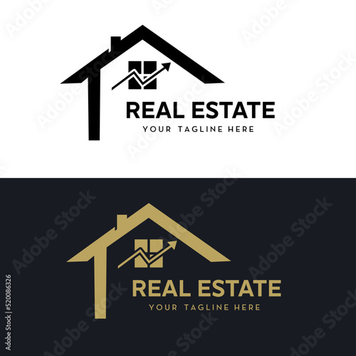 real estate concept logo