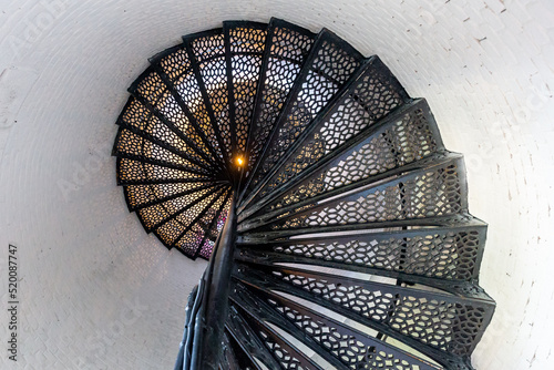 Spiral Staircase Inside Pensacola Lighthouse