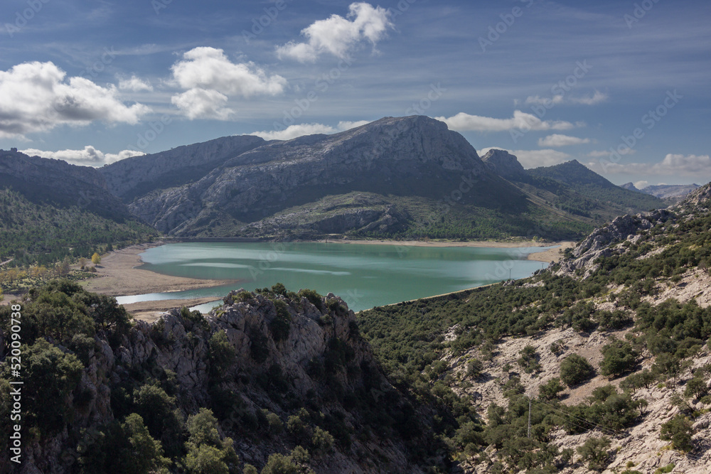 Gorg Blau lake in Mallorca (Spain)