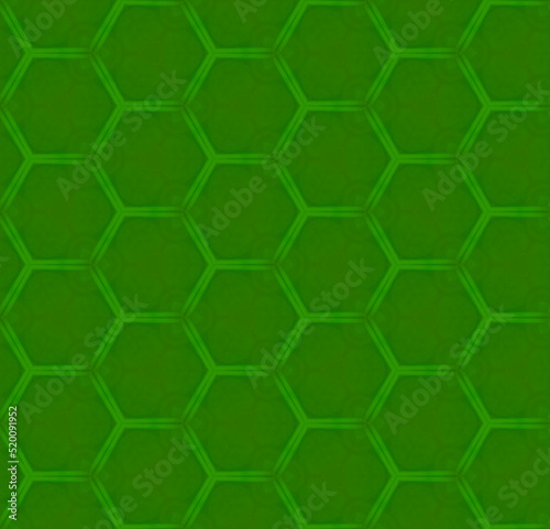green Geometric abstract seamless pattern. hexagon design pattern for background or wallpaper. Bright green colored backdrop for cloth, wrap, tile, banners, web, textile