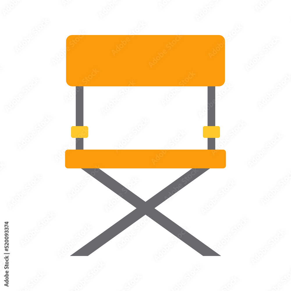 armchair folding chair isolated on white background armchair folding chair isolated on white background