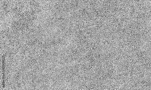 Seamless dot texture individually drawn repeatable organic pattern marker on paper black dots on white background