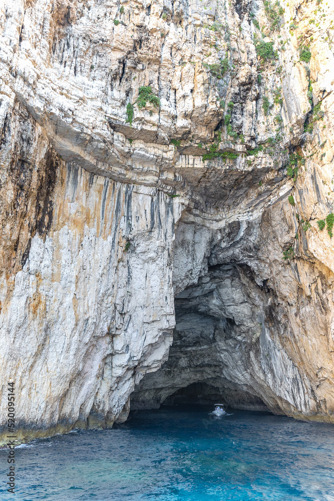 Summer vacation at Paxos (Paxi) Antipaxoi Blue Caves Gaios port Lakka Greek Ionian Island Epirus Summer vacation at Paxos (Paxi) Antipaxoi Blue Caves Gaios port Lakka Greek Ionian Island Epirus