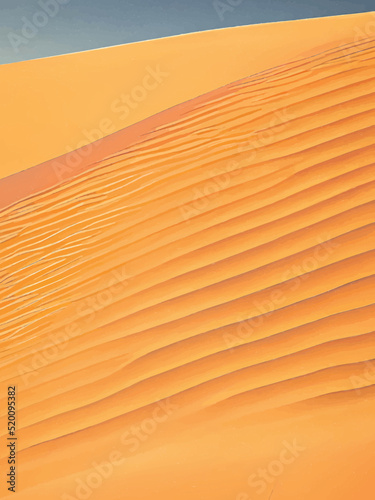 sand dunes in the desert