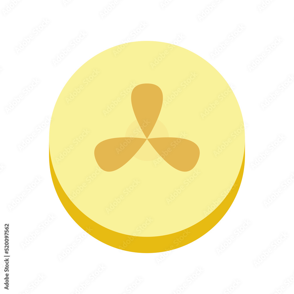 Banana slices isolated on a white background. Banana icon vector. Banana slices isolated on a white background. Banana icon vector.