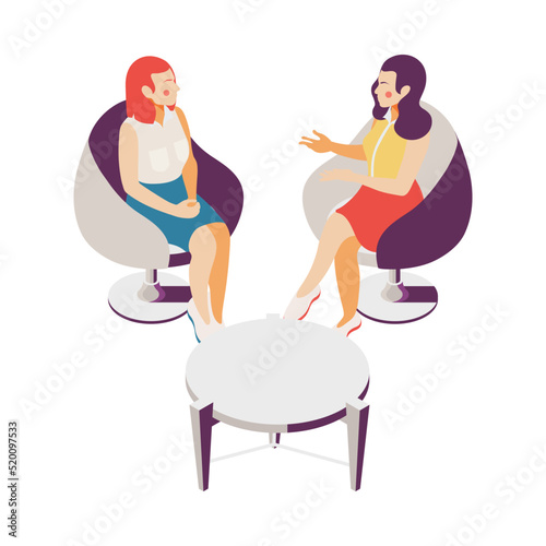 Talk Show Chatting Composition